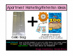 Apartment Marketing/Retention Ideas. ~ Layout Designed by Bonnie ...