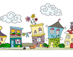 Free Neighborhood House Cliparts, Download Free Clip Art ...