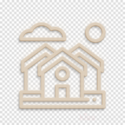 Houses icon In the Village icon Neighborhood icon clipart ...
