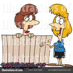 Neighbors Clipart #1044265 - Illustration by toonaday