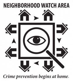 Clipart - Neighborhood Watch Area