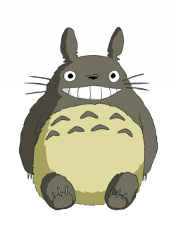 Transparent Totoro | Ghibli | Pinterest | Totoro, Studio ghibli and ...