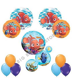 Amazon.com: Finding Nemo Ultimate 11pc Birthday Party ...