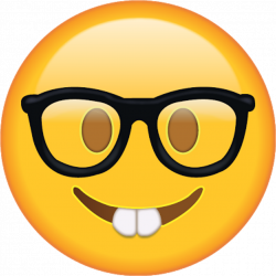 emoji emojis nerd intelligent whatsapp smart...