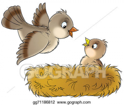 Stock Illustration - Nest. Clipart Drawing gg71186812 - GoGraph