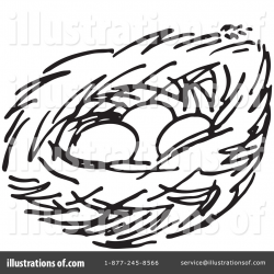 Nest Clipart #1221044 - Illustration by Picsburg