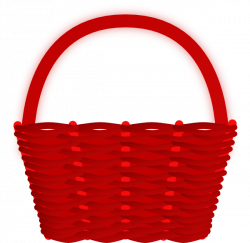 Red Basket Clip Art at Clker.com - vector clip art online, royalty ...