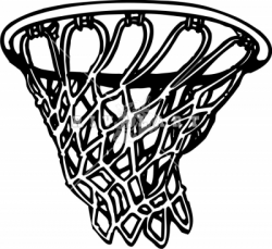 Basketball net vector clipart - Clip Art Library