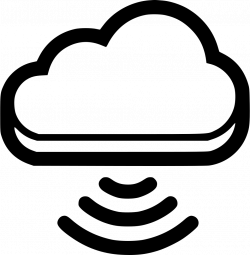 Cloud Service Signal Broadcast Storage Network Svg Png Icon Free ...