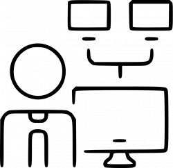 Network Administrator Database Monitors Pc Graphic Svg Png Icon Free ...