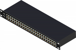 Clipart - 48 Port Switch