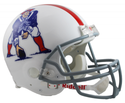 New England Patriots VSR4 Authentic Throwback (61-64) Helmet ...