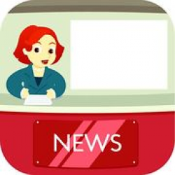 News anchor on air | Clipart Panda - Free Clipart Images