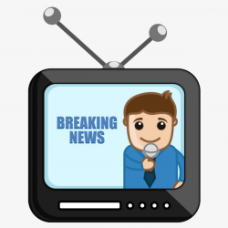 Tv news clipart 6 » Clipart Station