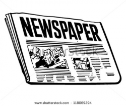 News paper clipart 4 » Clipart Station