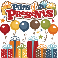 Piles Of Presents SVG cutting files birthday svg files birthday svg ...