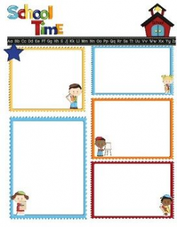 Weekly News Home form with school graphics | Classroom ...