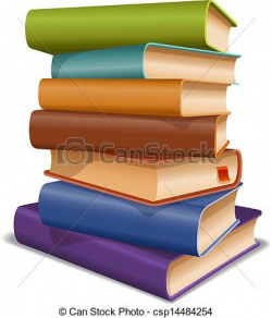 Stack books Vector Clipart Royalty Free. 2,703 Stack books ...
