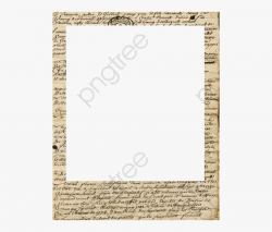 Newspaper Clipart Frame - Old Polaroid Frame Png #358506 ...