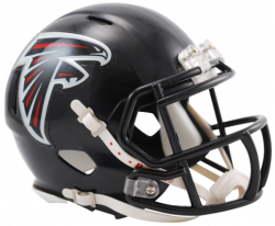 Atlanta Falcons Speed Mini Helmet | FootballHelmets.com