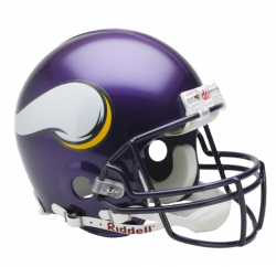 Minnesota Vikings Riddell Throwback 2006 to 2012 Full Size Authentic ...