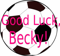 Good Luck Becky Clip Art at Clker.com - vector clip art online ...
