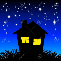 Night Star Clipart Clip Art Library Png Moon And Stars ...