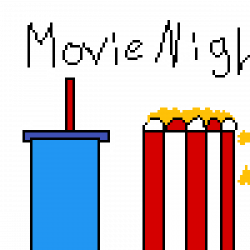 Pixilart - Movie night !!!!!! by Schlee