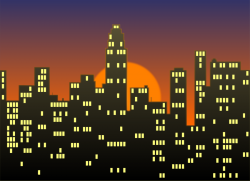 City Skyline clipart - Skyline, City, Text, transparent clip art