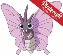 Venomoth is nocturnal—it is a Pokémon that only becomes active at ...