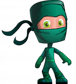 Takumi the Artistic Ninja: a cartoon character with limitless ninja ...
