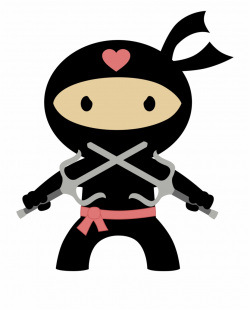 Ninja Clipart - Happy Valentines Day Karate Free PNG Images ...