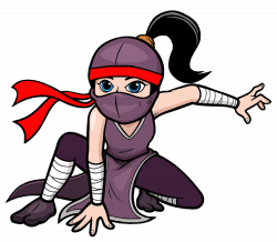Ninja clipart kid ninja ~ Frames ~ Illustrations ~ HD images ~ Photo ...