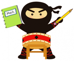 Math Ninja Clipart