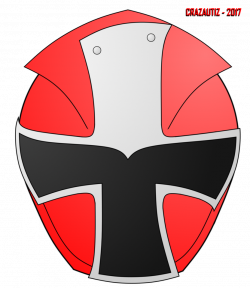 Ninja Steel Red Ranger Helmet by crazautiz on DeviantArt
