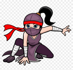 Download Ninja Clipart Female Ninja And Use In - Ninja Girl ...