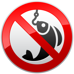 No Fishing Prohibition PNG Clipart - Best WEB Clipart