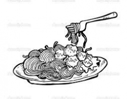 Image result for noodles clipart black and white | P2CTQuiz2018 ...