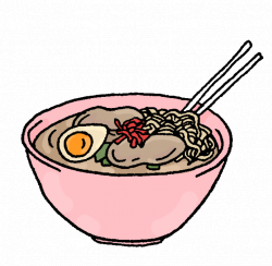 Ramen Steaming Sticker by Lucy Turnbull for iOS & Android | GIPHY