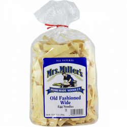 Wide Egg Noodles — Mrs. Miller's Homemade Noodles