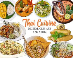 Thai Food Clipart Thai Food Clipart Thailand Clip Art Food ...