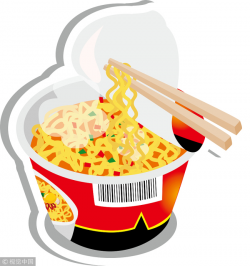 Food delivery drives instant noodle sales decline - China Plus