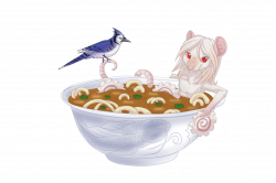 Ruby Noodle Soup by: Foxiful by MiLayna1018 -- Fur Affinity [dot] net