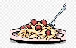 Drawn Pasta Spaghetti Meatball Clipart (#2656207) - PinClipart