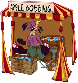 Apple bobbing by Devidae-resource on DeviantArt