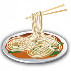 Plate Of Noodles transparent PNG - StickPNG