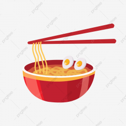 Ramen Noodle Soup Gourmet Illustration, Double Egg Noodles ...
