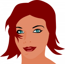 Red Headed Woman Clip Art at Clker.com - vector clip art online ...