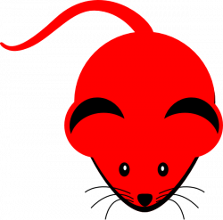 Red Mouse Clip Art at Clker.com - vector clip art online, royalty ...