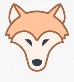 Wolf Nose Png - Flat Wolf Icon Png #1306666 - Free Cliparts ...